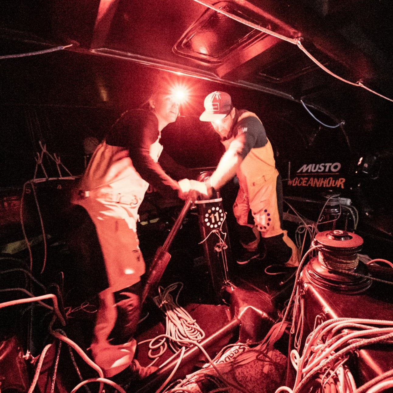 RAW Pro 2 - Red and White Headlamp