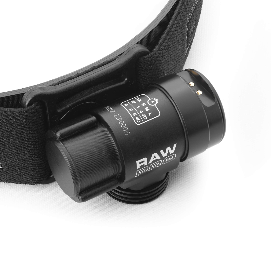 RAW Pro 2 - Red and White Headlamp