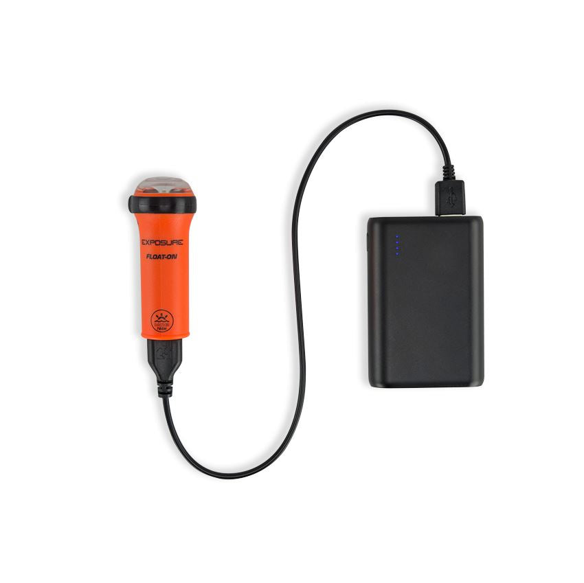 Float-On torch with Man Overboard Technology